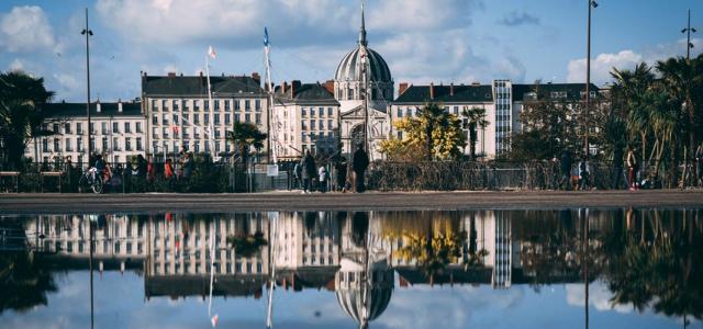 Vue de Nantes, ville appréciée des entreprises