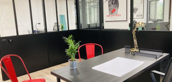 Bureau fermé en espace de coworking à La Chapelle-sur-Erdre réf. 5